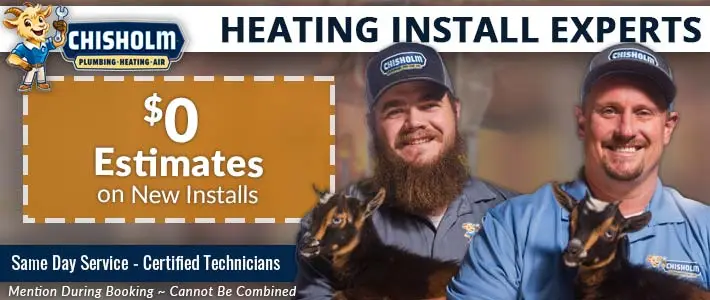 greenville Heating Installation Chisholm Plumbing, Air & Electric
