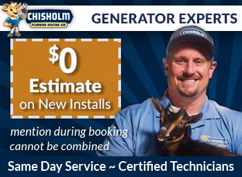 greenville Generators Chisholm Plumbing, Air & Electric