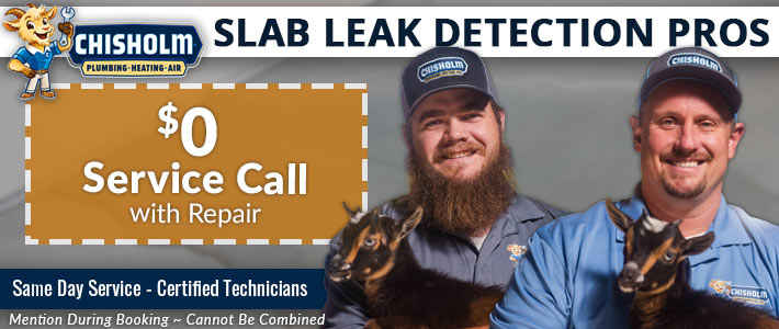 greenville Slab Leak DetecionChisholm Plumbing, Air & Electric