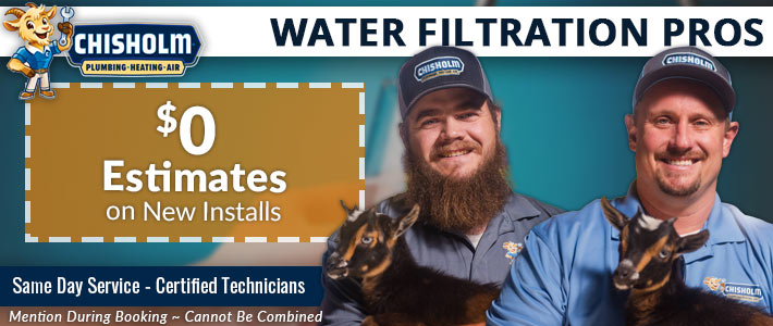 greenville water filtration Chisholm Plumbing, Air & Electric